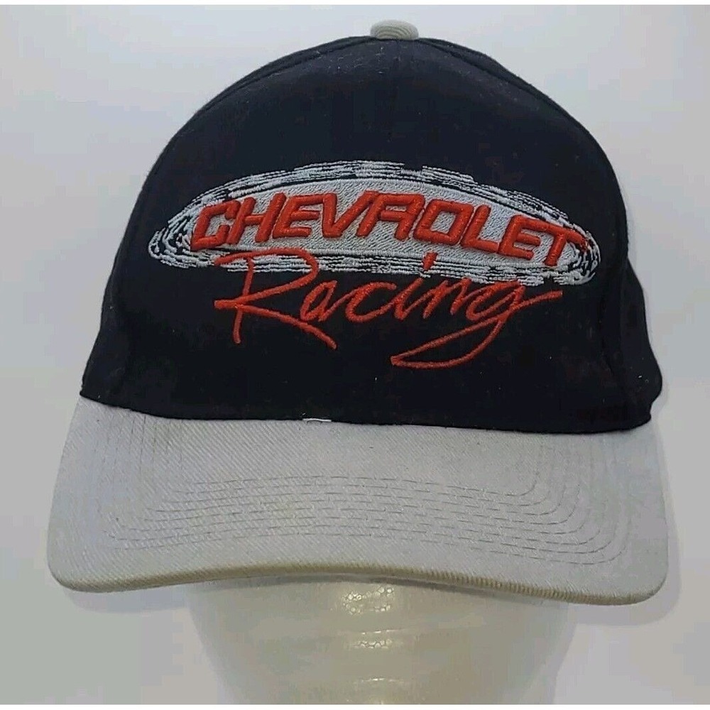Chevrolet Racing NASCAR Strapback Hat Black Red Racing Campions Apparel Cap